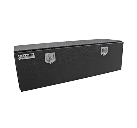 Deezee Universal Tool Box - Specialty Underbed Black BT Alum 60X20X18 (Txt Blk)