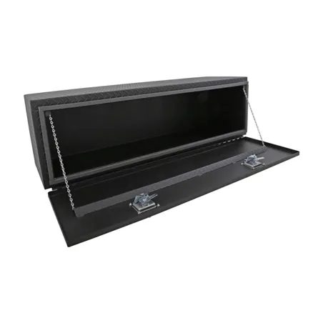 Deezee Universal Tool Box - Specialty Underbed Black BT Alum 60X20X18 (Txt Blk)