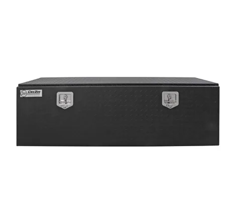 Deezee Universal Tool Box - Specialty Underbed Black BT Alum 60X20X18 (Txt Blk)