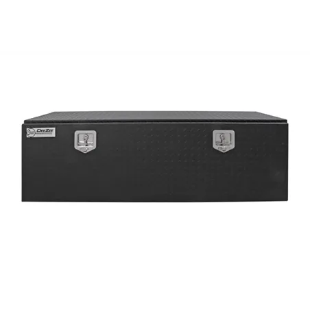 Deezee Universal Tool Box - Specialty Underbed Black BT Alum 60X20X18 (Txt Blk)