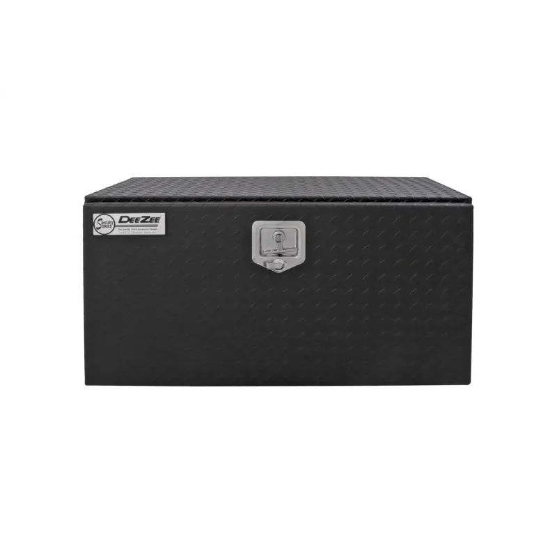 Deezee Universal Tool Box - Specialty Underbed Black BT Alum 36X20X18 (Txt Blk)