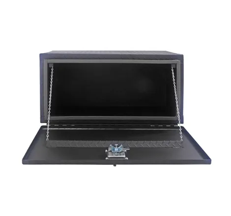 Deezee Universal Tool Box - Specialty Underbed Black BT Alum 36X20X18 (Txt Blk)