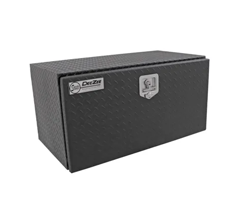 Deezee Universal Tool Box - Specialty Underbed Black BT Alum 36X20X18 (Txt Blk)