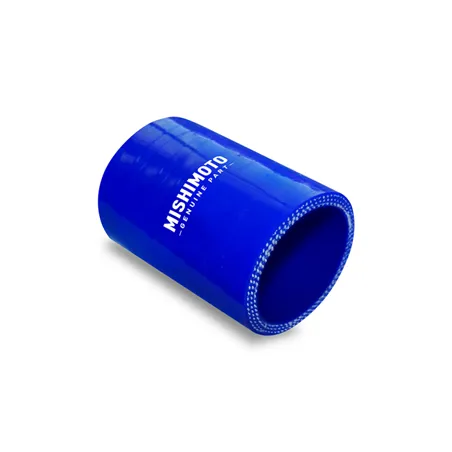 Mishimoto 4 Inch Straight Coupler - Blue