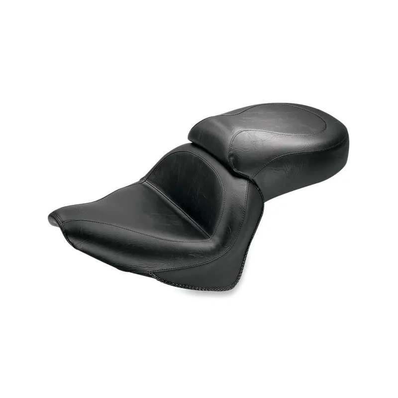 Mustang 99-08 Honda VLX600 Shadow Wide Touring 1PC Seat - Black