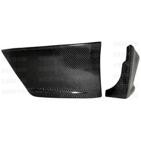 Seibon 08-09 Mitsubishi Evo X OEM style Carbon Fiber Rear Lip