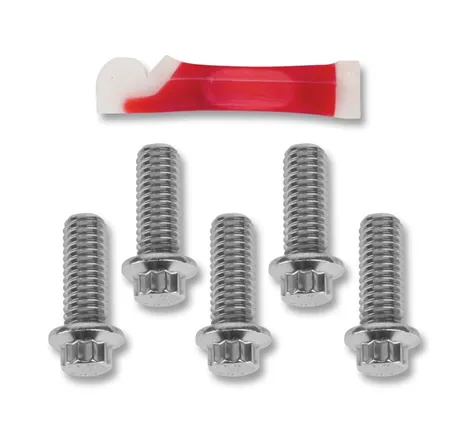 Performance Machine  Rotor Bolt Set - Chrome