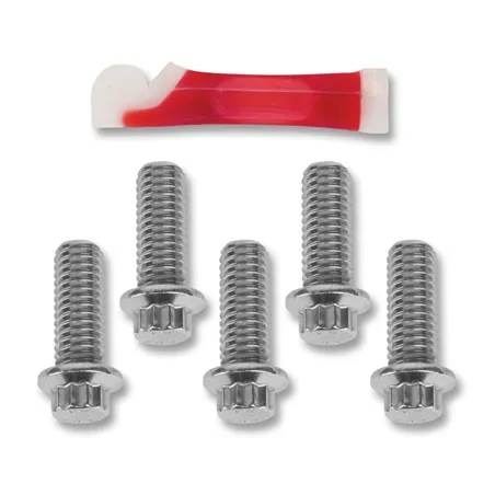 Performance Machine  Rotor Bolt Set - Chrome