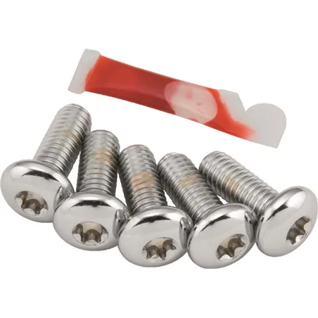 Performance Machine  Rotor Bolt Set - Chrome