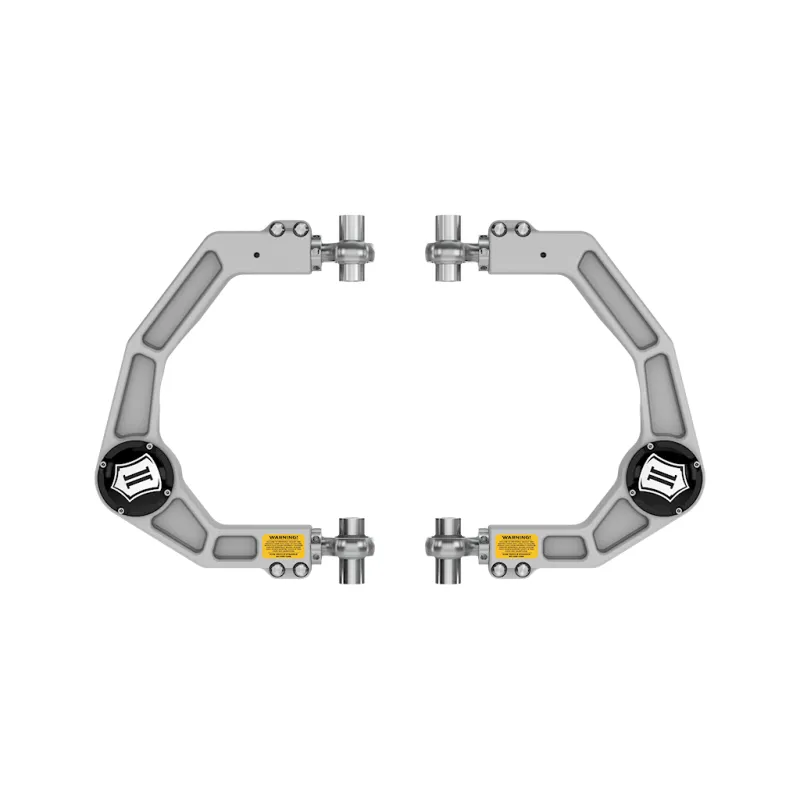 ICON 21-23 Ford F150 Billet Front Upper Control Arms DJ Pro Kit