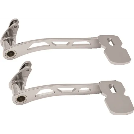 Kuryakyn Girder Extended Brake Pedal Without Fairing Lowers Chrome