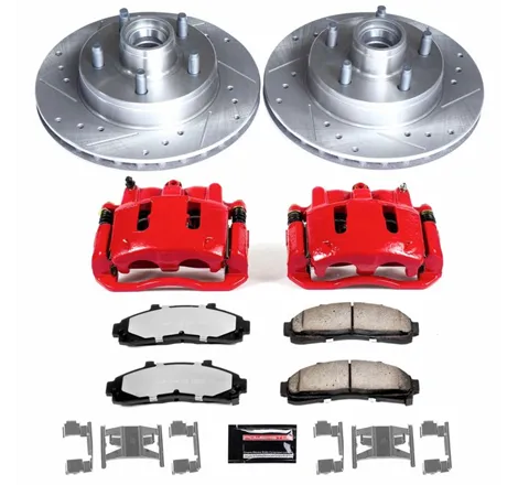 Power Stop 97-95 Ford Ranger Front Z36 Truck & Tow Brake Kit w/Calipers