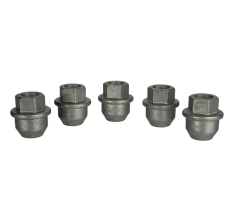 Ford Racing 05-14 Mustang 1/2in -20 Thread Cone Seat Open Lug Nut Kit (5 Lug Nuts)