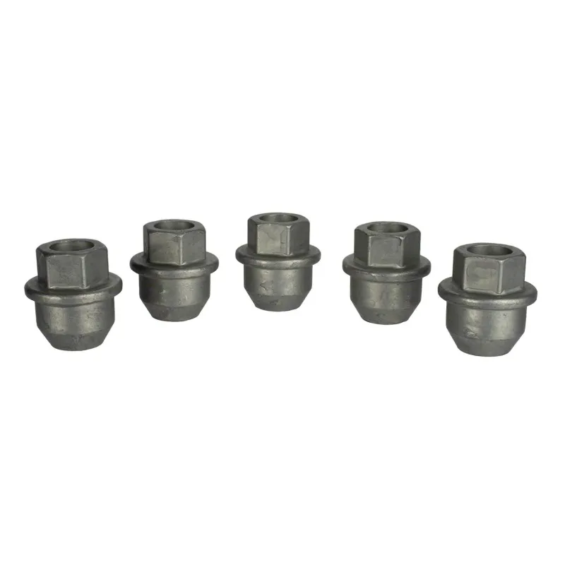 Ford Racing 05-14 Mustang 1/2in -20 Thread Cone Seat Open Lug Nut Kit (5 Lug Nuts)