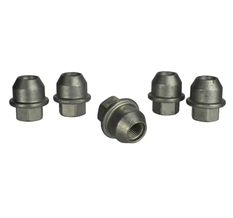 Ford Racing 05-14 Mustang 1/2in -20 Thread Cone Seat Open Lug Nut Kit (5 Lug Nuts)