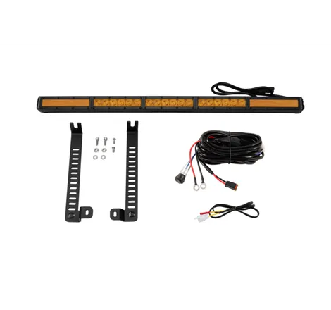 Diode Dynamics 14-19 Toyota 4Runner SS30 (Single) Stealth Lightbar Kit - Amber Combo