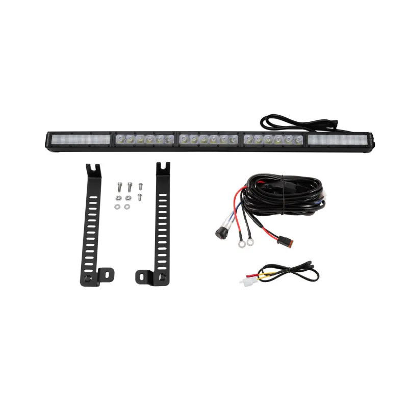 Diode Dynamics 14-19 Toyota 4Runner SS30 (Single) Stealth Lightbar Kit - White Combo