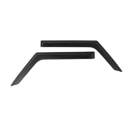 Rugged Ridge Window Visors Matte Black 18-19 2-Door Jeep Wrangler