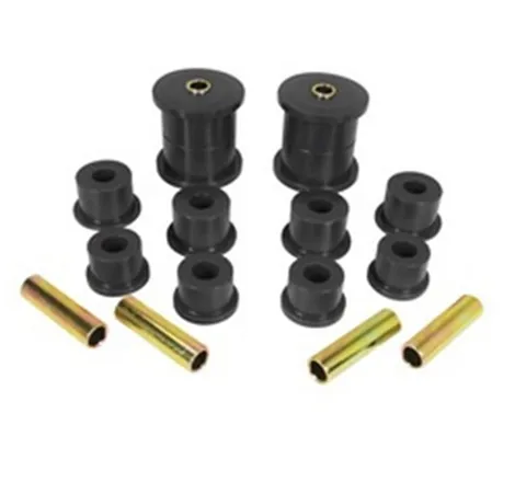 Rugged Ridge Rear Leaf Spring Bushing Kit Black 84-01 CherokeeXJ