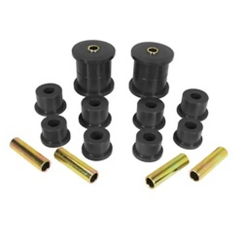 Rugged Ridge Rear Leaf Spring Bushing Kit Black 84-01 CherokeeXJ