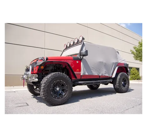 Rugged Ridge Cab Cover Gray 07-18 Jeep 4-Door Jeep Wrangler JK