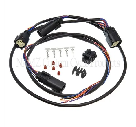 NAMZ 09-13 Street/Road Glides CVO ONLY Plug-N-Play Complete Tour Pack Wiring Kit (2014+ TP Retrofit)