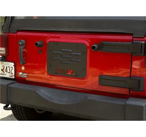 Rugged Ridge Tire Carrier Delete Plate 07-18 Jeep Wrangler JK