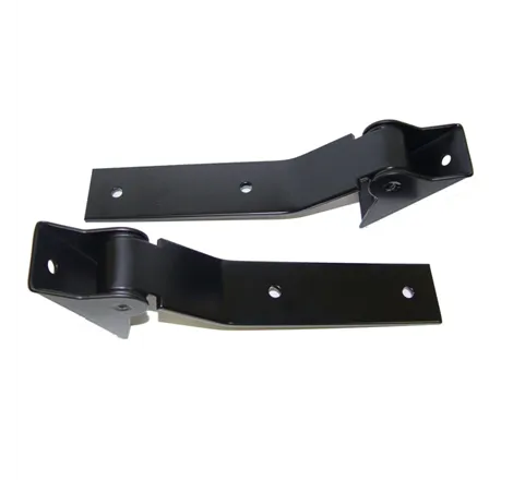 Rugged Ridge 87-95 Jeep Wrangler YJ Black Tailgate Hinge Set