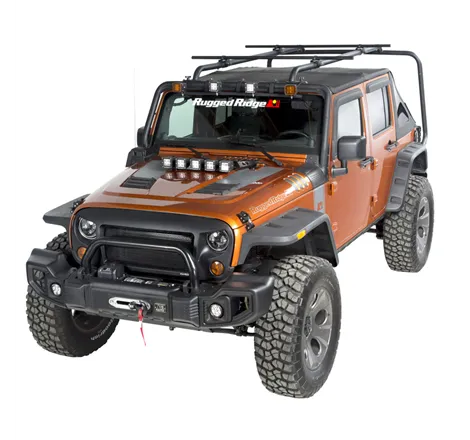 Rugged Ridge 07-18 Jeep Wrangler 4-Door Sherpa Roof Rack Kit