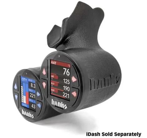 Banks Power 15-20 Ford F150 - iDash Stealth Dual Gauge Pod Kit