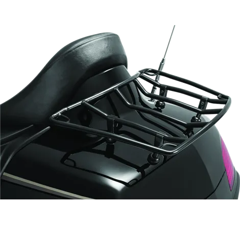 Kuryakyn Trunk Luggage Rack Adjustable Gloss Black