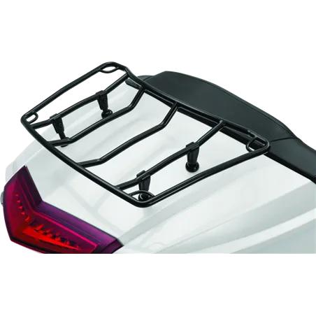 Kuryakyn Trunk Luggage Rack Adjustable Gloss Black