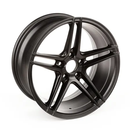 Rugged Ridge 5 Spoke Black Aluminum Wheel 14-18 Renegade BU