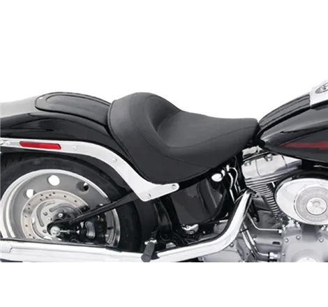 Mustang 06-10 Harley Softail FXST, 07-17 FLSTF Fender Bib - Black