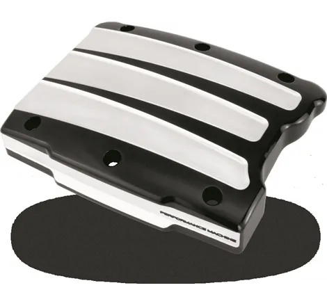 Performance Machine Twin Cam Scallop Rocker Cover - Contrast Cut