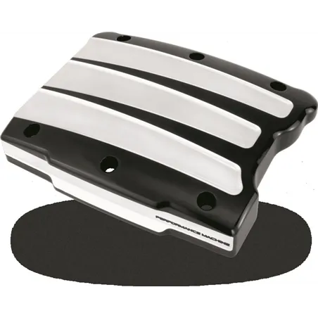 Performance Machine Twin Cam Scallop Rocker Cover - Contrast Cut