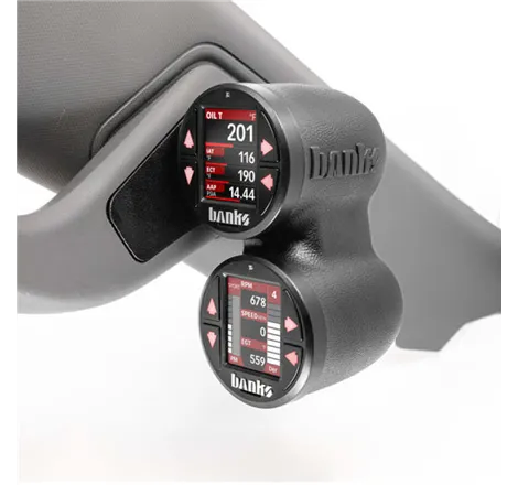 Banks Power 2022+ GM - iDash Stealth Dual Gauge Pod Kit