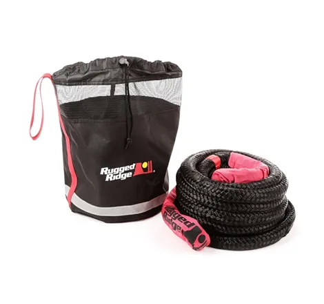 Rugged Ridge Kinetic Recovery Rope with Cinch Storage Bag