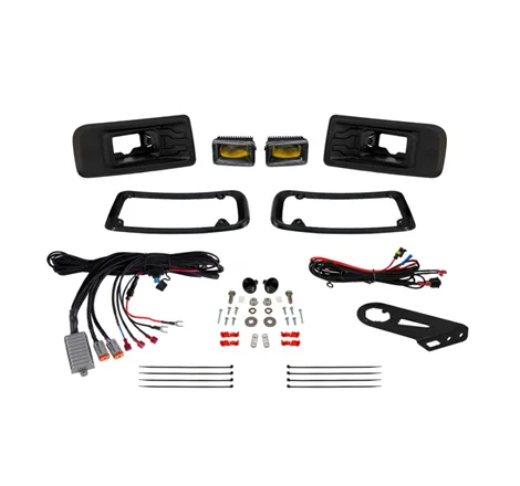 Diode Dynamics 2022+ Ford Maverick Elite Series Add-On LED Fog Light Kit Yellow