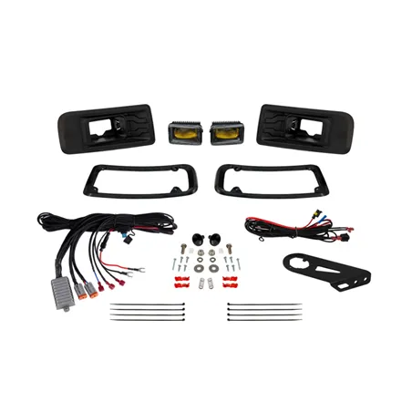 Diode Dynamics 2022+ Ford Maverick Elite Series Add-On LED Fog Light Kit Yellow