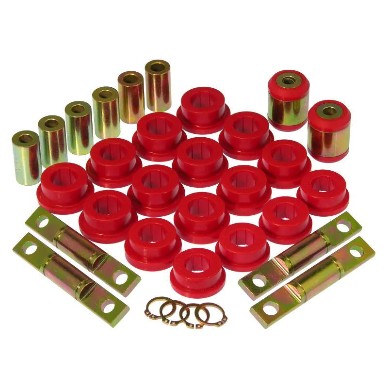 Prothane 01-02 Honda Civic Rear Control Arm Bushings - Red