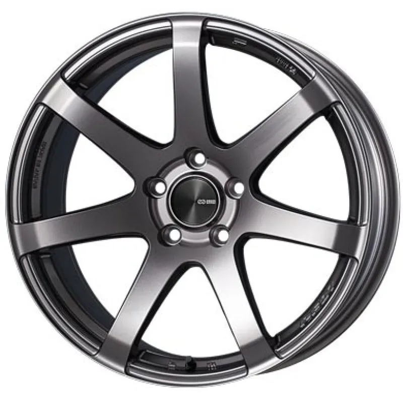 Enkei PF07 18x8 5x114.3 45mm Offset Dark Silver Wheel *Special Order/No Cancel*