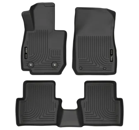 Husky Liners 2017 Mazda CX-3 Weatherbeater Black Front & 2nd Seat Floor Liners