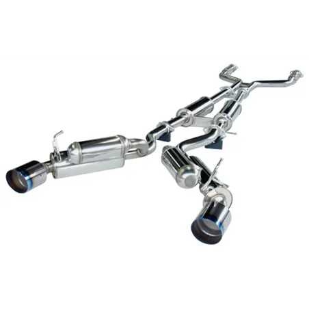 HKS 08 Infiniti G37 Coupe Dual Hi-Power Titanium Tip Catback Exhaust