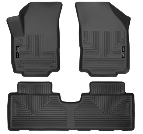 Husky Liners 18-23 Chevrolet Equinox Weatherbeater Black Front & 2nd Seat Floor Liners