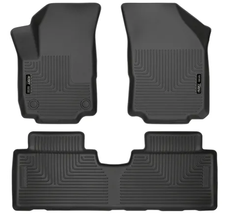 Husky Liners 18-23 Chevrolet Equinox Weatherbeater Black Front & 2nd Seat Floor Liners