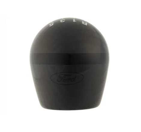 Ford Racing 13-17 Focus ST Black Carbon Fiber 6 Speed Shift Knob