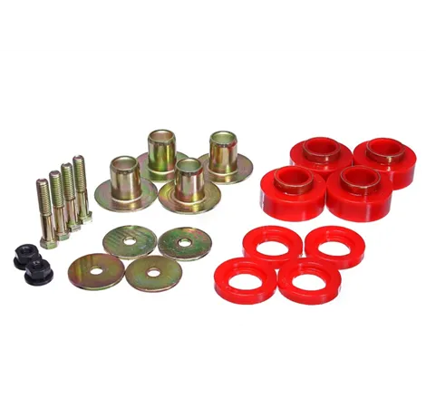 Energy Suspension 68-72 Chevrolet Chevelle Red Body Mount Set