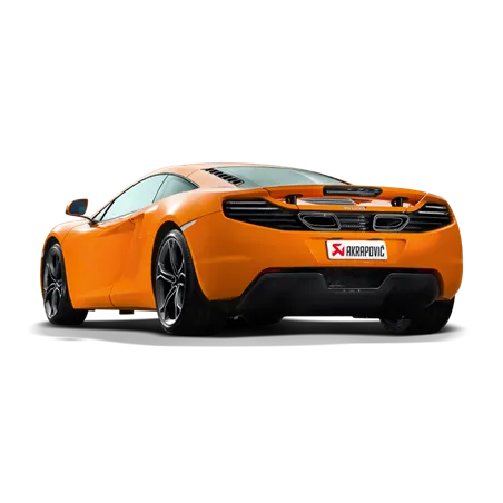 Akrapovic 12-14 McLaren 12C/12C Spyder Slip-On Line (Titanium) w/ Carbon Tips