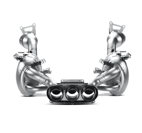 Akrapovic 10-15 Ferrari 458 Italia/458 Spyder Slip-On Line (Titanium) w/ Carbon Tips